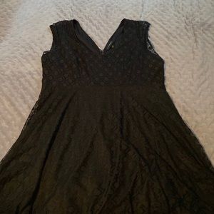 Lane Bryant Black semi formal dress-Size 28